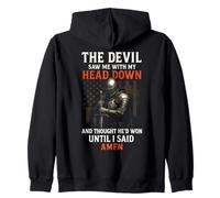 Le diable m'a vu de ma tête et a cru qu'il avait gagné, jusqu'à ce que je dise Amen Sweat à Capuche