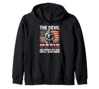Le diable m'a vu de ma tête et a cru qu'il avait gagné, jusqu'à ce que je dise Amen Sweat à Capuche