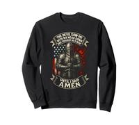 Le diable m'a vu de ma tête et a cru qu'il avait gagné, jusqu'à ce que je dise Amen Sweatshirt