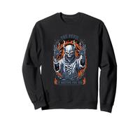 Le Diable Vous Attend - Halloween Horror Art Sweatshirt