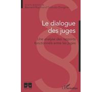 Bernard-Raymond Guimdo Dongmo – Le dialogue des juges – L'Harmattan
