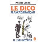 Le dico français/français