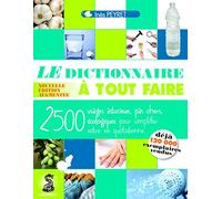 Le dictionnaire à tout faire