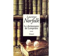 Le dictionnaire de Lemprière - Lawrence Norfolk - Grasset - broché - Livre