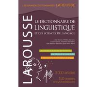 Le dictionnaire de linguistique et des sciences du langage