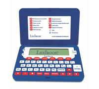 Lexibook Francese, Dizionario elettronico Tascabile, Definizioni, Ortografia e Grammatica, Rimes, Crucivers, Schermo da 10 cm a 4 Linee, Funzioni avanzate, Colore Blu, Large, D660FR
