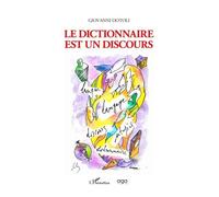 Le Dictionnaire Est Un Discours
