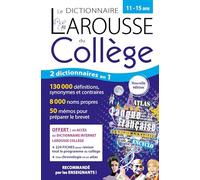 Le dictionnaire Larousse du Collège et son dictionnaire en ligne - 11/15 ans