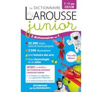 Le dictionnaire Larousse Junior et son dictionnaire en ligne - 7/11 ans - CE/CM