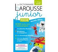 Le dictionnaire Larousse Junior poche - 7/11 ans - CE/CM