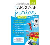Le dictionnaire Larousse Junior poche Plus