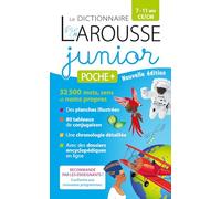Larousse – Le dictionnaire Larousse Junior Poche Plus – 7/11 ans – CE/CM