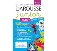 Le dictionnaire Larousse Junior poche Plus - 7/11 ans - CE/CM