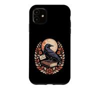 Le Dicton Folklorique de Funny Eat The Rich Crow Vintage Coque pour iPhone 11