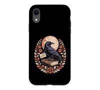 Le Dicton Folklorique de Funny Eat The Rich Crow Vintage Coque pour iPhone XR