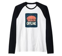 Le Dicton Hors Ligne génial Offre Un Charme loufoque Manche Raglan