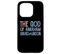 Le Dieu d'Abraham Isaac et Jacob juif chrétien Coque pour iPhone 15 Pro