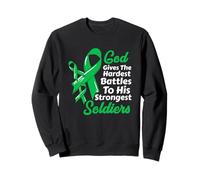 Le Dieu de Gallbladder Donne des Combats Les Plus durs des Soldats Les Plus forts Sweatshirt