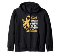 Le Dieu du Cancer de l'enfance Donne des Combats Les Plus durs et Les Plus Soldats Sweat à Capuche