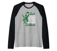 Le Dieu du Cancer du Foie Donne des Combats Les Plus durs aux Soldats Les Plus forts Manche Raglan