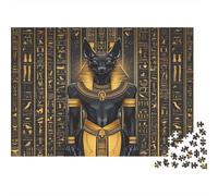 Le Dieu égyptien Casse-tête 1000 Pièces avec Découpe De Précision, Jeu De Puzzle Premium Puzzle De Développement Cognitif pour Une Activité Intergénérationnelle, Passion Nature Et