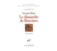 Le Dimanche de Bouvines: (27 juillet 1214) de Duby.Georges (2005) Broché