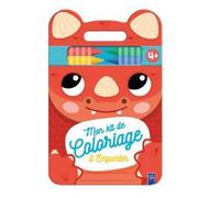 Le dino - Kit coloriage - Collectif - Yoyo Books - broché - Document jeunesse