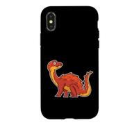 Le Dinosaure est effrayé par Les météorites Coque pour iPhone X/XS