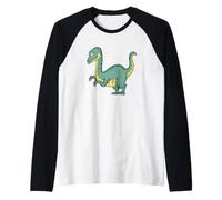 Le Dinosaure est timide et Veut être Un T-Rex Manche Raglan