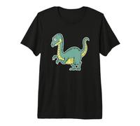 Le Dinosaure est timide et Veut être Un T-Rex T-Shirt Haut de Gamme