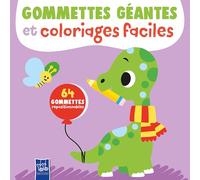 Collectif – Le dinosaure – Gommettes géantes – Broché