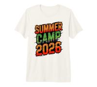 Le Directeur de l'équipe hôte du Camping Vintage Summer Camp 2026, Smore T-Shirt Haut de Gamme