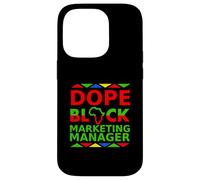 Le Directeur du Marketing de Dope Black est Fier d'avoir Une carrière Professionnelle Noire Coque pour iPhone 14 Pro