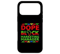 Le Directeur du Marketing de Dope Black est Fier d'avoir Une carrière Professionnelle Noire Coque pour iPhone 17 Pro Max