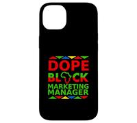 Le Directeur du Marketing de Dope Black est Fier d'avoir Une carrière Professionnelle Noire Coque pour iPhone 14 Plus