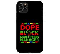 Le Directeur du Marketing de Dope Black est Fier d'avoir Une carrière Professionnelle Noire Coque pour iPhone 11 Pro Max