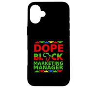Le Directeur du Marketing de Dope Black est Fier d'avoir Une carrière Professionnelle Noire Coque pour iPhone 16 Plus