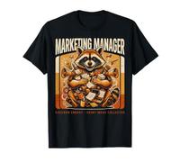Le Directeur du Marketing Raccoon Shiny Ideas a été collecté T-Shirt