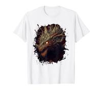 Le dirigeant Sombre T-Shirt Graphique avec Valeur, Homme, Blanc, M
