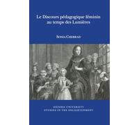 Le Discours pédagogique féminin au temps des Lumières