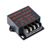 Le dispositif de conversion de puissance descend de la haute tension d'entrée de 12 ou 24 V CC à une sortie constante de 5 volts