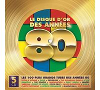 Les Disques d'or 80 Coffret CD