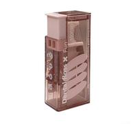 Le distributeur de fil dentaire aux dimensions compactes prend en charge les routines d'hygiène dentaire personnelle à la maison, au bureau ou lors de voyages à l'étranger (rose)