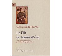 Le Dit de Jeanne d'Arc: Ditié Jehanne Darc, Manuscrit de Berne