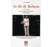 Le dit de Sichuan P'ansori moderne d'après La bonne âme du Sichuan de Bertolt Brecht - Lee Ja-Ram - Imago - broché - Essai
