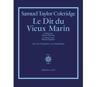 Le dit du vieux marin - Samuel Taylor Coleridge - Corti - broché - Poésie