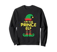 Le Divertissement de Noël en Groupe de la Famille I'm The Prince Elf Sweatshirt