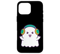 Le DJ de Halloween Ghost Dance Music est là pour Le Boo-gie Coque pour iPhone 16 Pro Max
