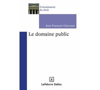 Le domaine public - Jean-François Giacuzzo - Dalloz - broché - Etude