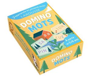 Le Domino-mots - J'apprends en jouant avec Larousse - Collectif - Larousse - Boîte ou accessoire - Jeux livres objets